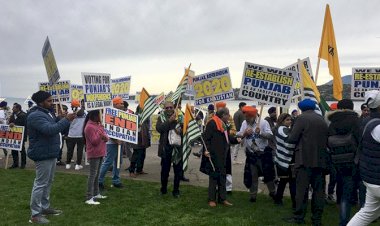 Thousands take to street in Geneva to protest Indian brutality in Kashmir, Punjab